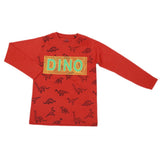 Boys Full Sleeves T-Shirt - Rust, Kids, Boys T-Shirts, Chase Value, Chase Value