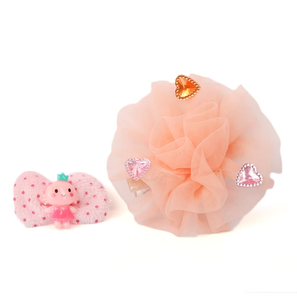 Girls Hair Pins (AY-146) - Peach, Kids, Hair Accessories, Chase Value, Chase Value