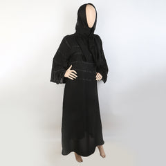 Women's Pleats Sleeve Abaya - Black, Women, Abayas, Chase Value, Chase Value