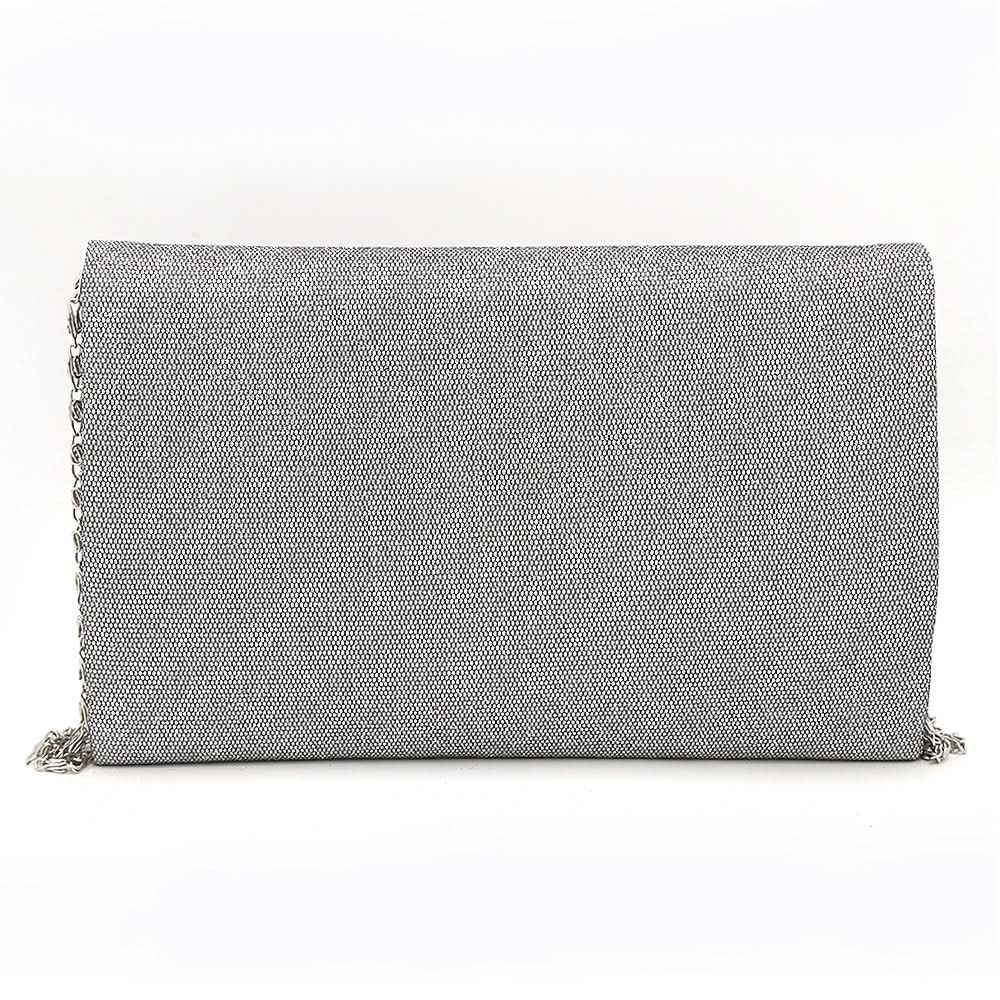 Women's Clutch 9140 - Silver, Women, Clutches, Chase Value, Chase Value