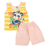Newborn Boys Sando Suit - Yellow, Newborn Boys Sets & Suits, Chase Value, Chase Value