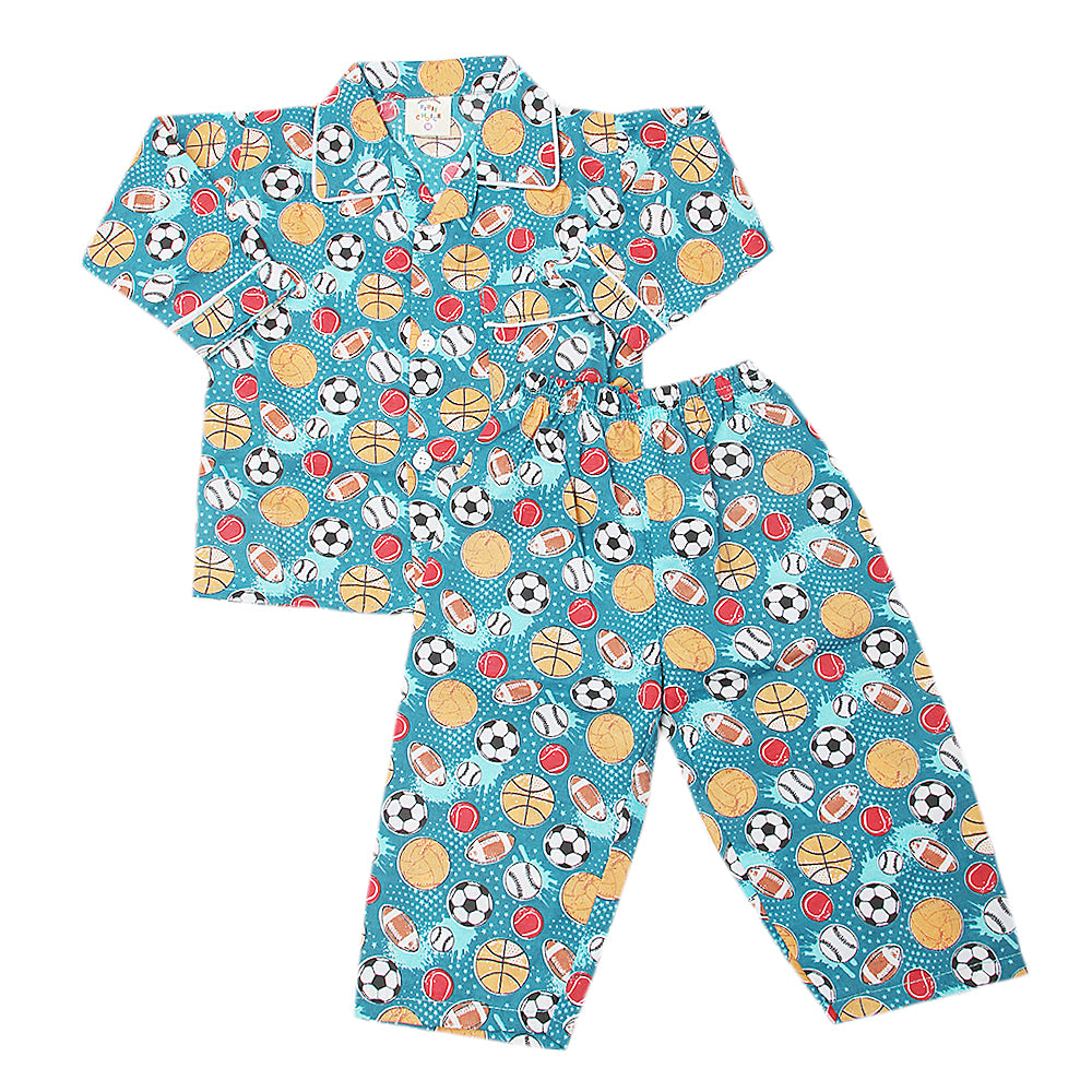 Boy'S Full Sleeves Night Suit - Multi, Kids, Boys Sets And Suits, Chase Value, Chase Value