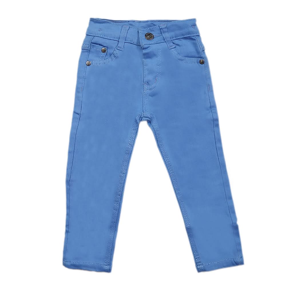 Girls Denim Pant - Blue, Kids, Girls Pants And Capri, Chase Value, Chase Value