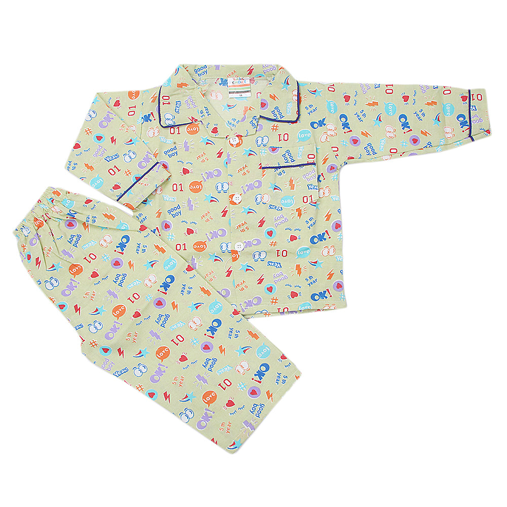 Boy'S Full Sleeves Night Suit - Multi, Kids, Boys Sets And Suits, Chase Value, Chase Value