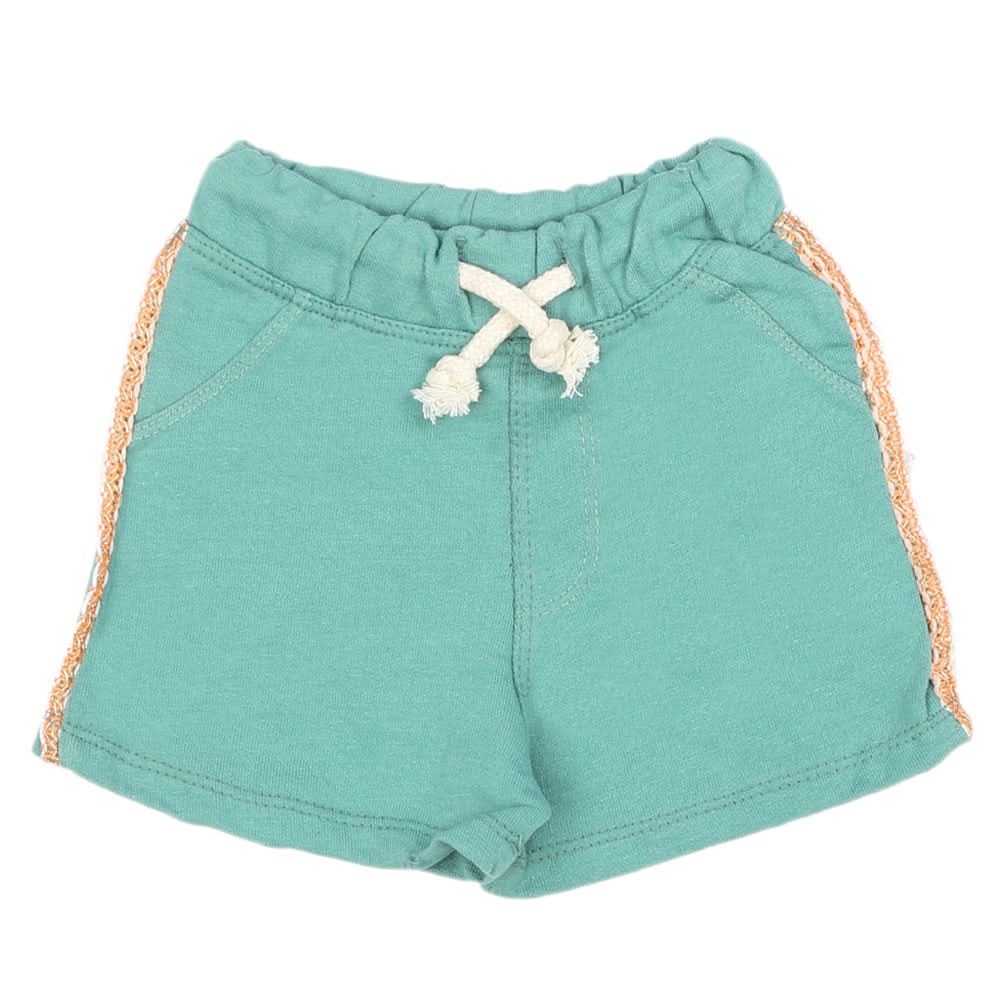 Girls Shorts - Sea Green, Girls Shorts Skirts, Chase Value, Chase Value