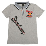 Boys Half Sleeves Polo T-Shirt - Grey, Boys T-Shirts, Chase Value, Chase Value