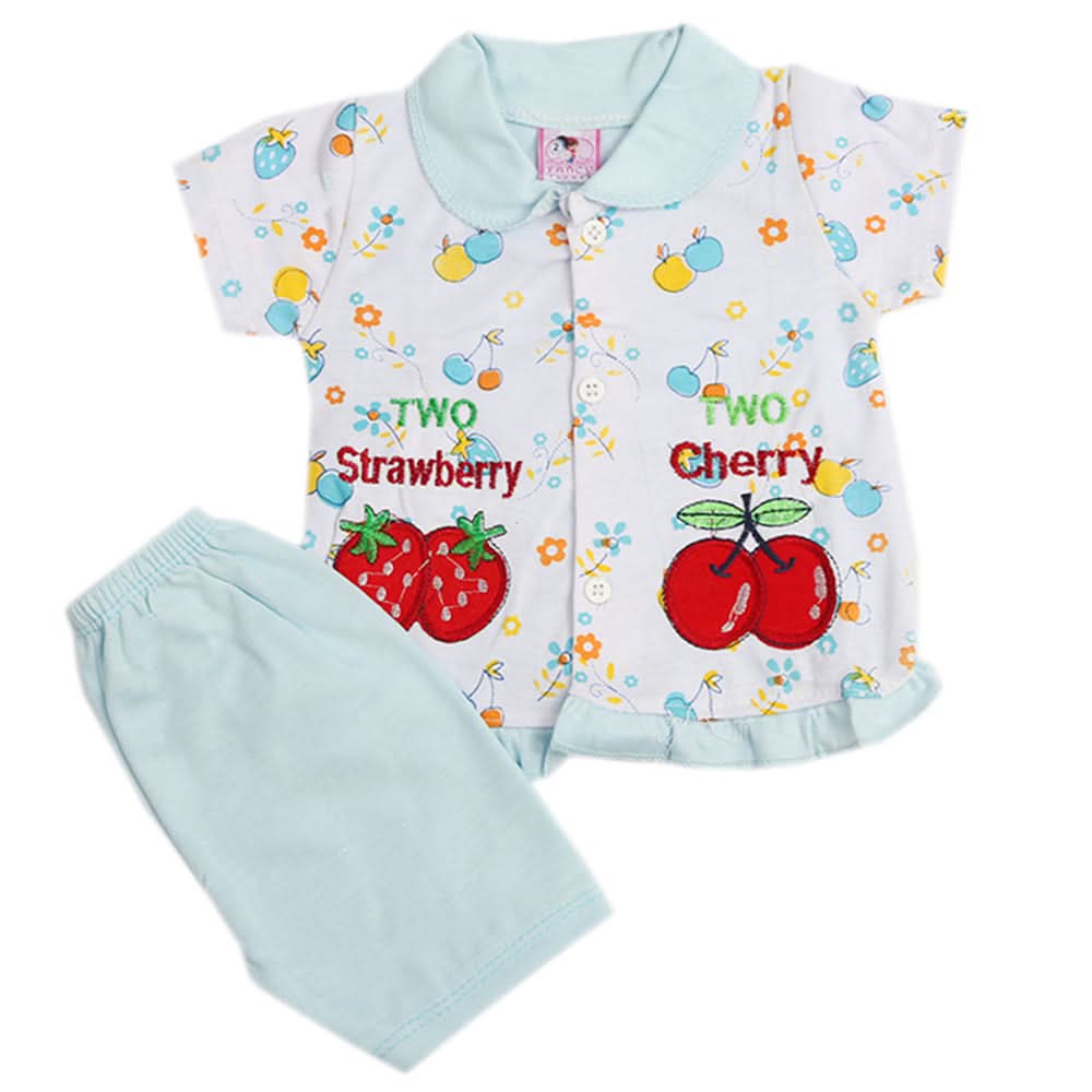 Newborn Girls Suit - Light Blue, Newborn Girls Sets & Suits, Chase Value, Chase Value