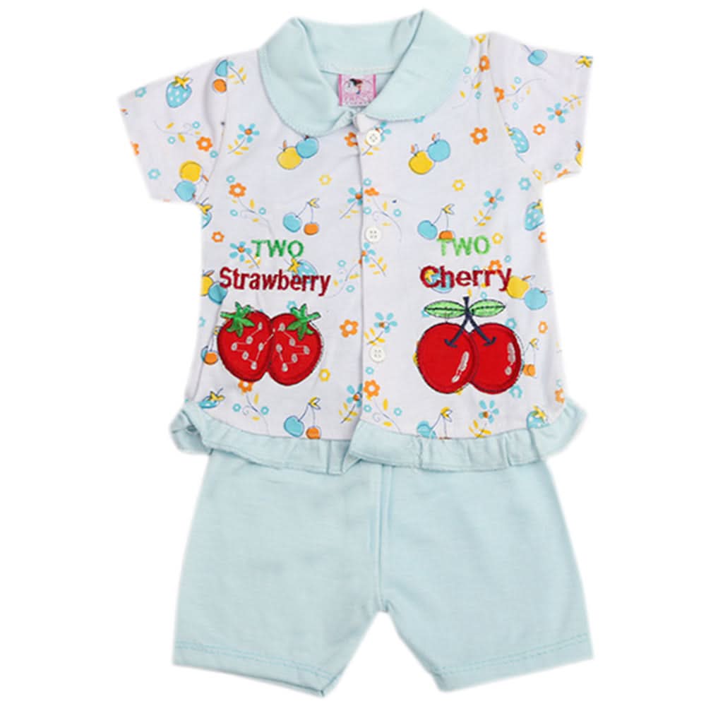 Newborn Girls Suit - Light Blue, Newborn Girls Sets & Suits, Chase Value, Chase Value