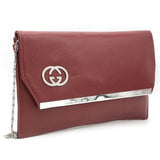 Women's Clutch S-17 - Maroon, Women, Clutches, Chase Value, Chase Value