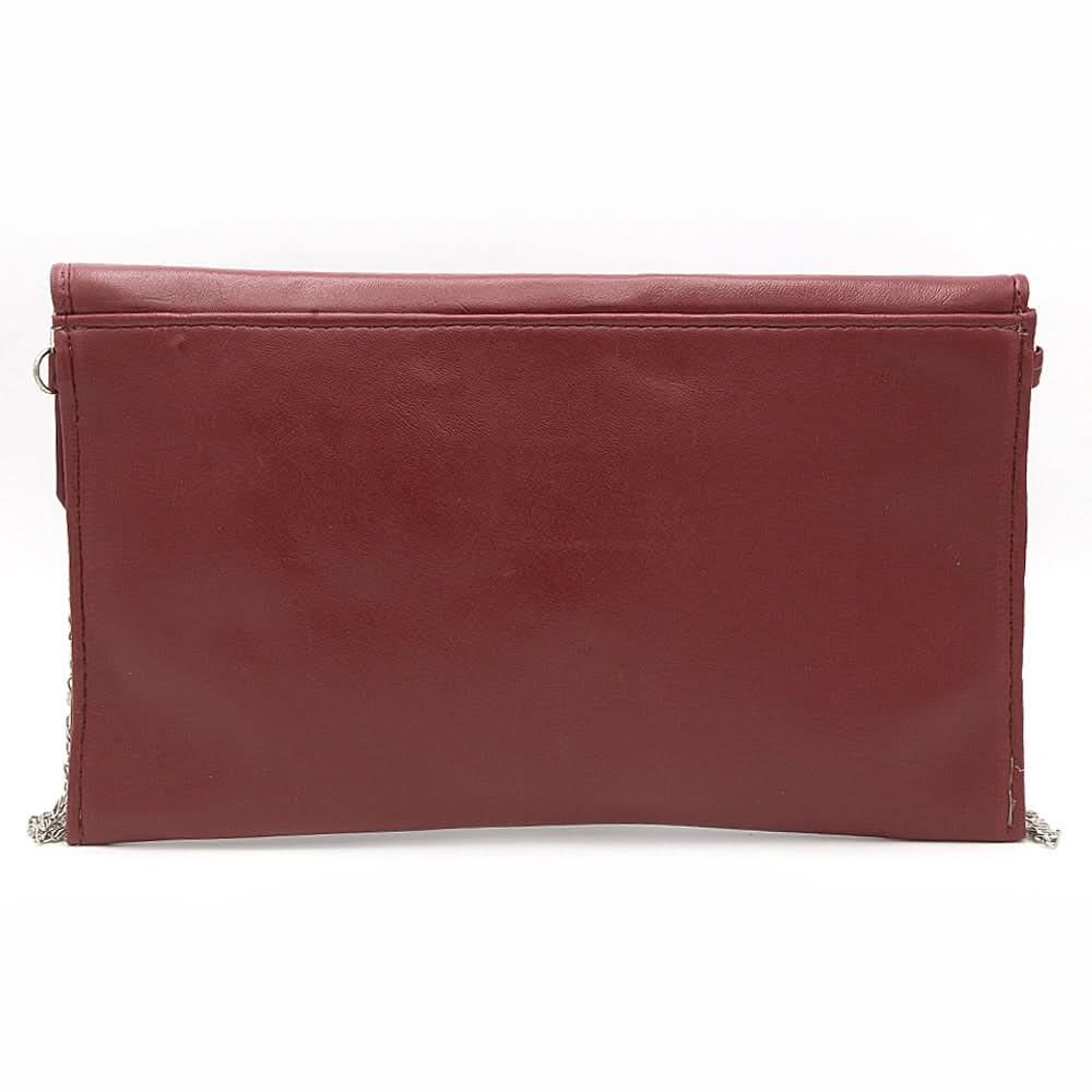 Women's Clutch S-17 - Maroon, Women, Clutches, Chase Value, Chase Value