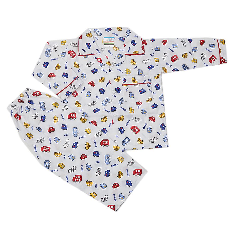 Boy'S Full Sleeves Night Suit - Multi, Kids, Boys Sets And Suits, Chase Value, Chase Value