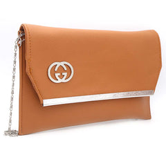 Women's Clutch S-17 - Brown, Women, Clutches, Chase Value, Chase Value