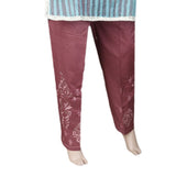 Women's Embroidered Trouser - Purple, Women, Pants & Tights, Chase Value, Chase Value