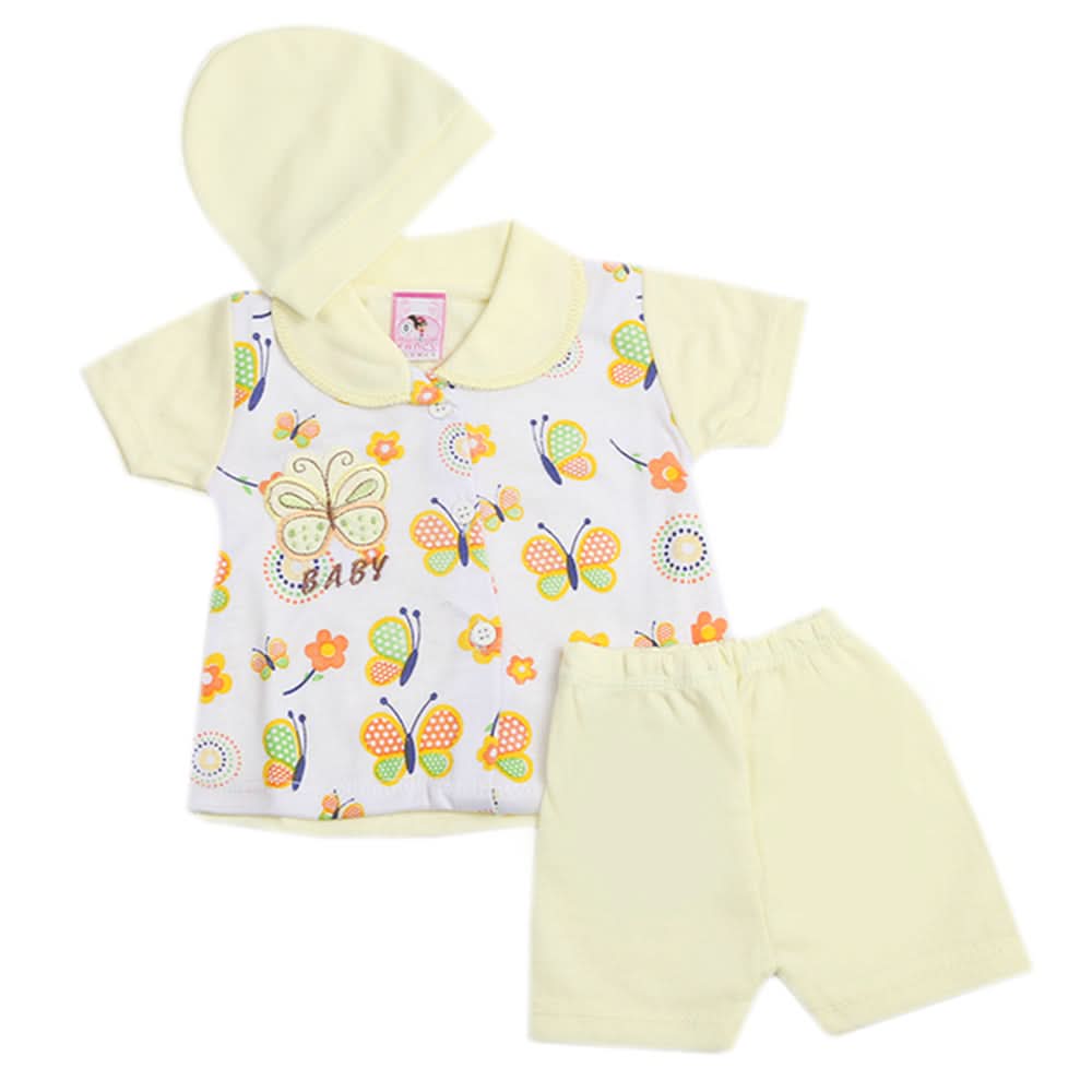 Newborn Girls Suit - Lemon, Newborn Girls Sets & Suits, Chase Value, Chase Value