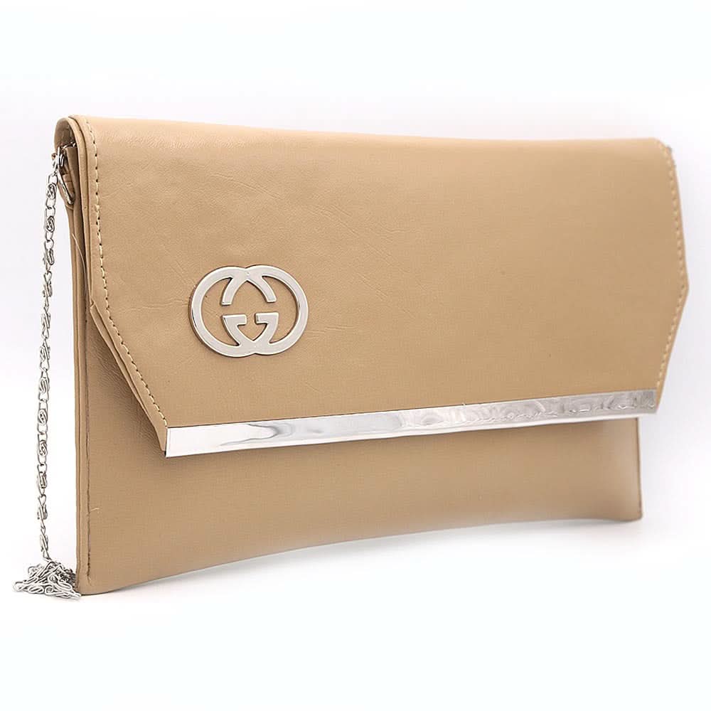 Women's Clutch S-17 - Beige, Women, Clutches, Chase Value, Chase Value