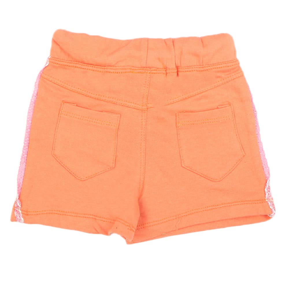 Girls Shorts - Peach, Kids, Girls Shorts Skirts, Chase Value, Chase Value
