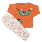 Boys Full Sleeves Suit - Peach, Kids, Boys Sets And Suits, Chase Value, Chase Value