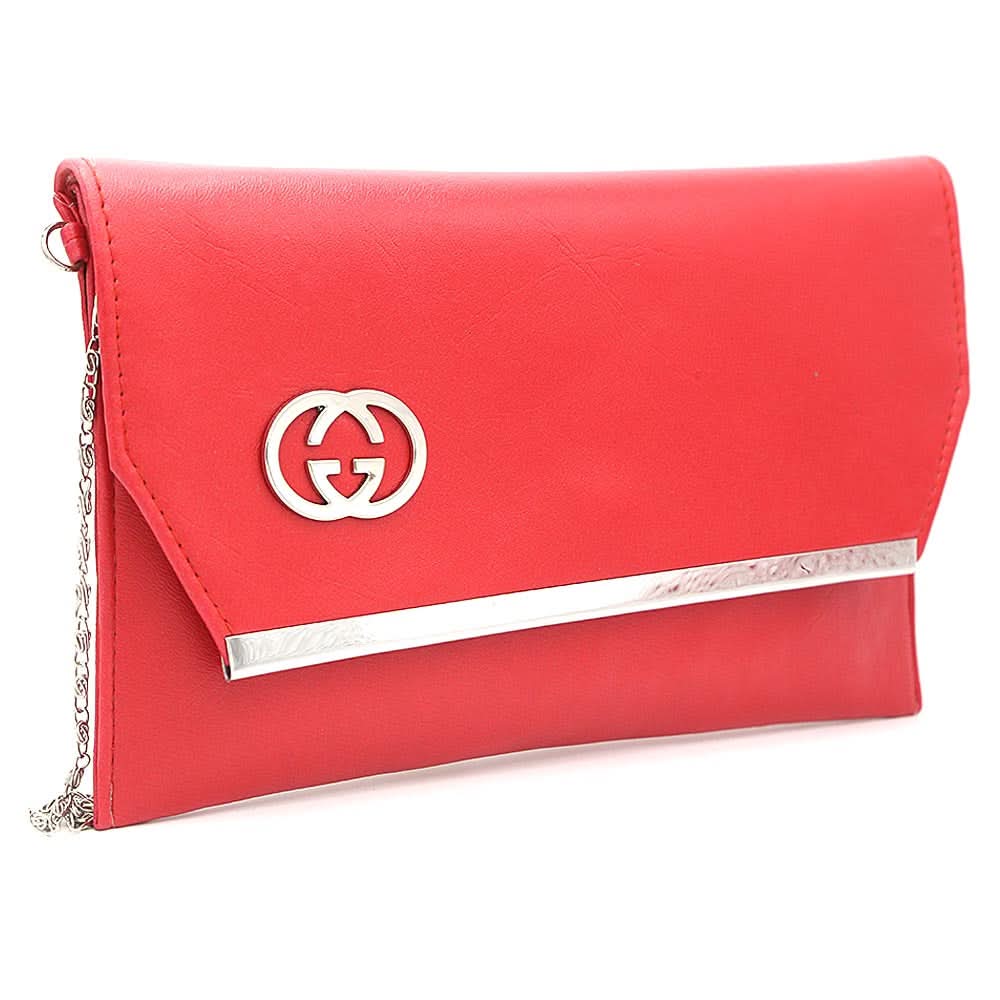 Women's Clutch S-17 - Red, Women, Clutches, Chase Value, Chase Value