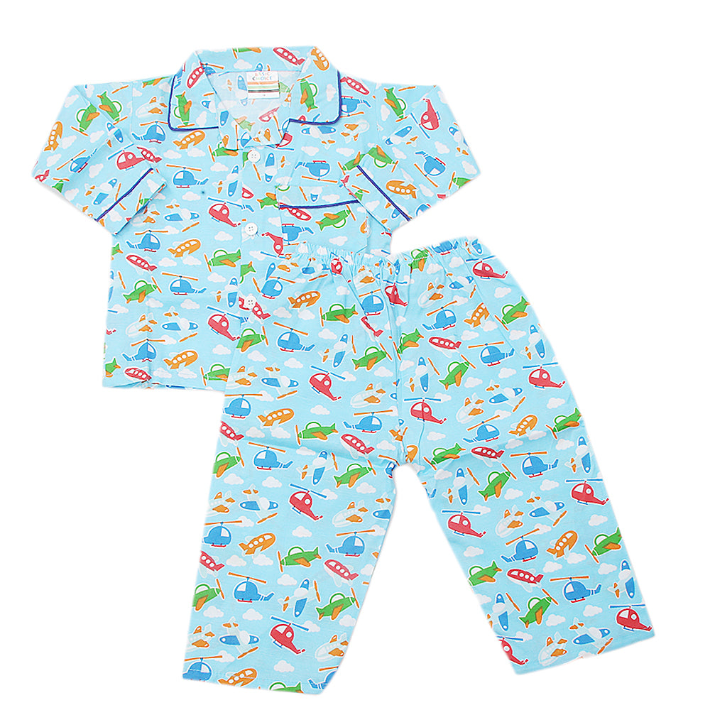 Boy'S Full Sleeves Night Suit - Multi, Kids, Boys Sets And Suits, Chase Value, Chase Value