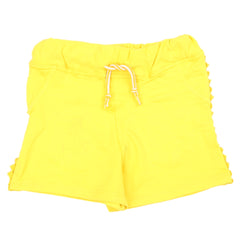 Girls Shorts - Yellow, Kids, Girls Shorts Skirts, Chase Value, Chase Value