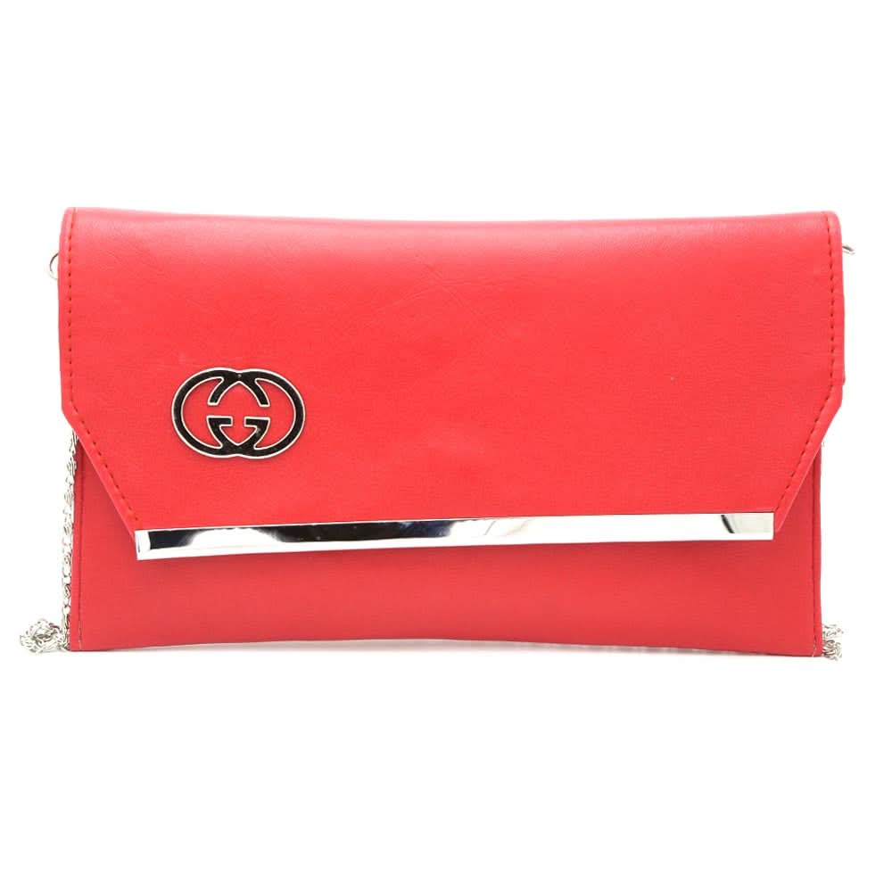Women's Clutch S-17 - Red, Women, Clutches, Chase Value, Chase Value