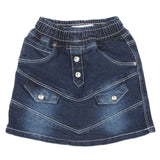 Girls Denim Skirts - Dark Blue, Girls Shorts Skirts, Chase Value, Chase Value
