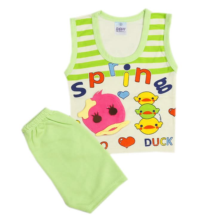 Newborn Boys Sando Suit - Green, Newborn Boys Sets & Suits, Chase Value, Chase Value