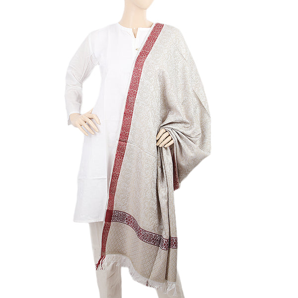 Women's Swift Shawl - Grey Maroon, Women, Shawls And Scarves, Chase Value, Chase Value