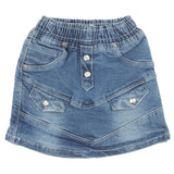Girls Denim Skirts - Light Blue, Girls Shorts Skirts, Chase Value, Chase Value