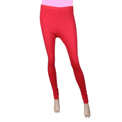 Women's Plain Tight - Red, Women, Pants & Tights, Chase Value, Chase Value