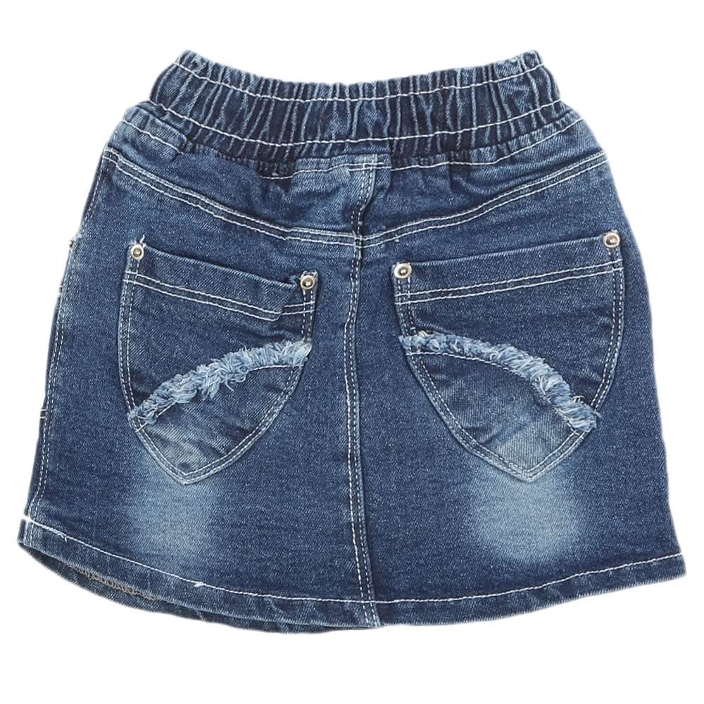 Girls Denim Skirts - Blue, Girls Shorts Skirts, Chase Value, Chase Value