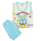 Newborn Boys Sando Suit - Blue, Newborn Boys Sets & Suits, Chase Value, Chase Value