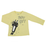 Boys Full Sleeves T-Shirt - Yellow, Kids, Boys T-Shirts, Chase Value, Chase Value