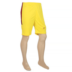 Men's Embroidered Stripe Short - Yellow & Maroon, Men, Shorts, Chase Value, Chase Value