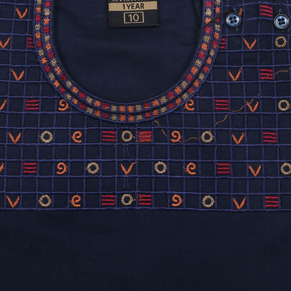 Newborns Boys Shalwar Suits - Navy Blue, Kids, Newborn Boys Shalwar Suits, Chase Value, Chase Value