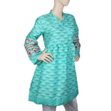 Women's Embroidered Kurti - Sea Green, Women, Ready Kurtis, Chase Value, Chase Value