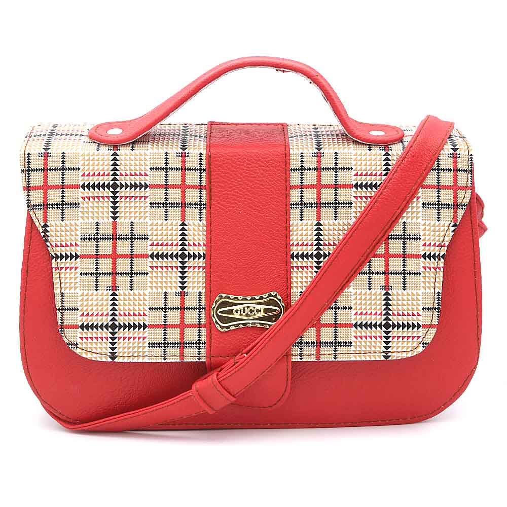 Women's Handbag (2038) - Red, Women, Bags, Chase Value, Chase Value