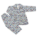 Girl's Full Sleeves Night Suit - Navy Blue, Kids, Girls Sets And Suits, Chase Value, Chase Value