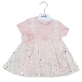 Newborn Girls Frock - Tea Pink, Kids, Newborn Girls Frocks, Chase Value, Chase Value