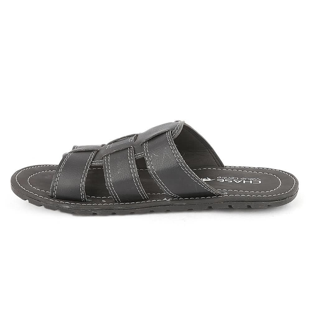 Men's Slippers (746) - Black, Men, Slippers, Chase Value, Chase Value
