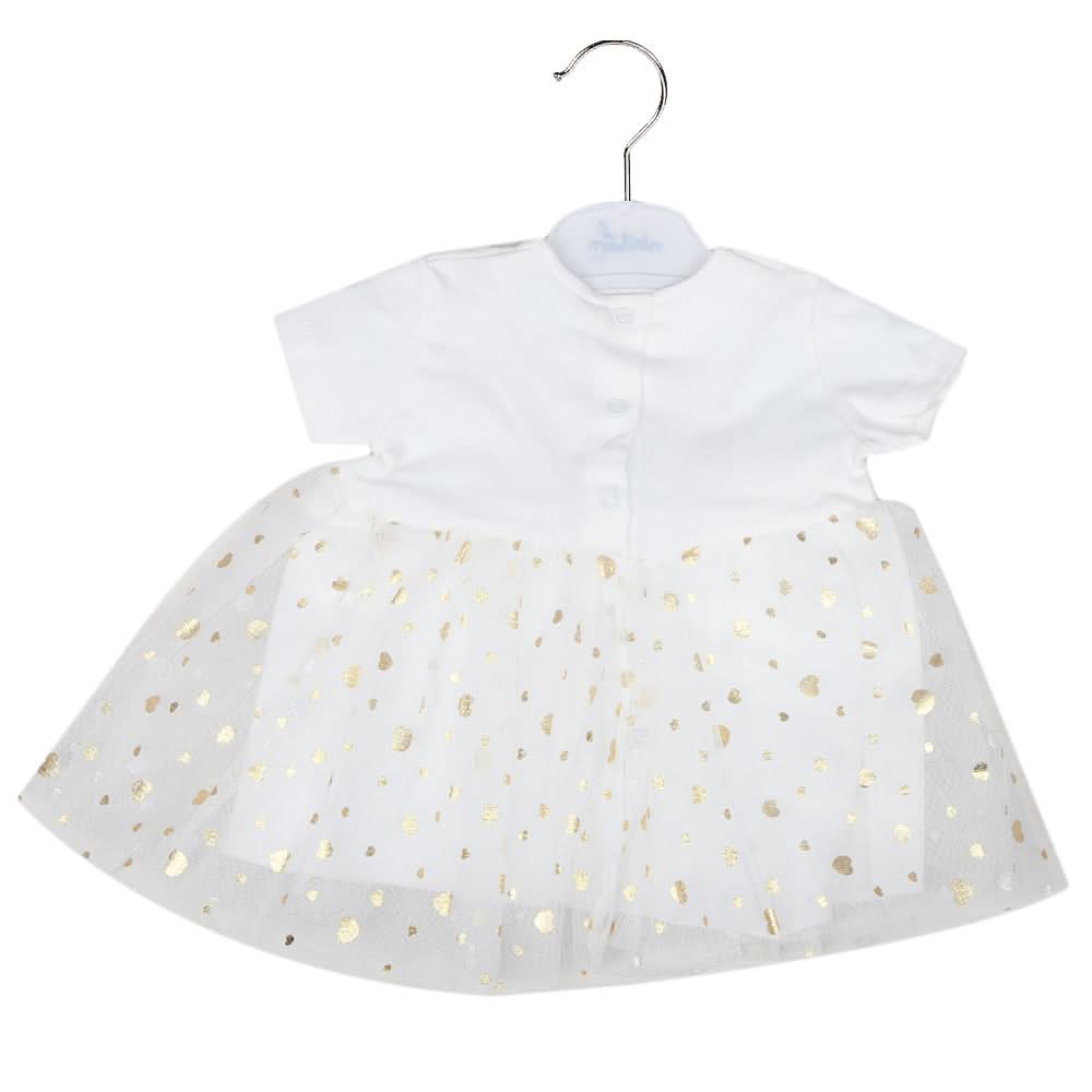 Newborn Girls Frock - White, Kids, Newborn Girls Frocks, Chase Value, Chase Value