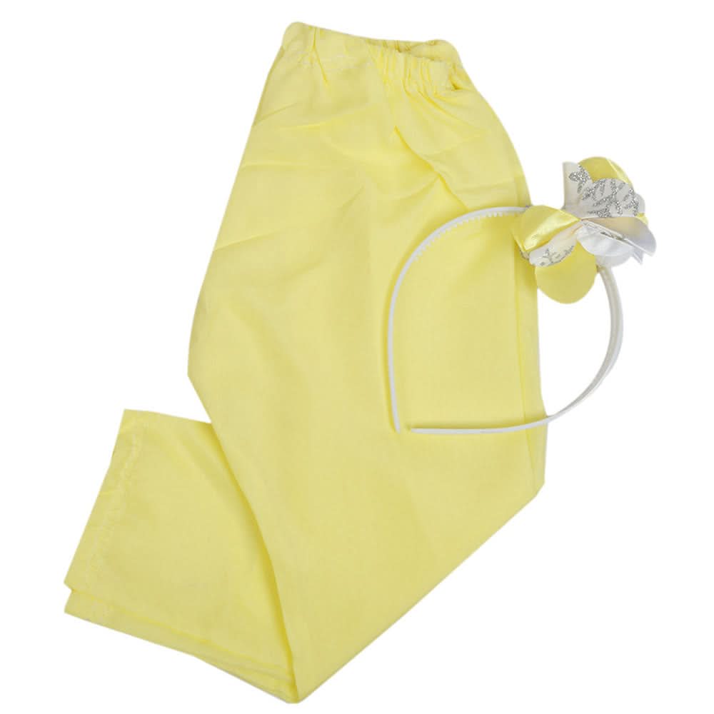 Girls Fancy Frock - Yellow, Girls Frocks, Chase Value, Chase Value