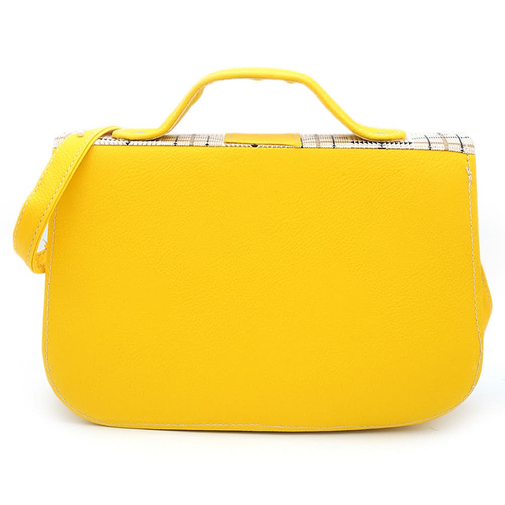 Women's Handbag (2038) - Yellow, Women, Bags, Chase Value, Chase Value