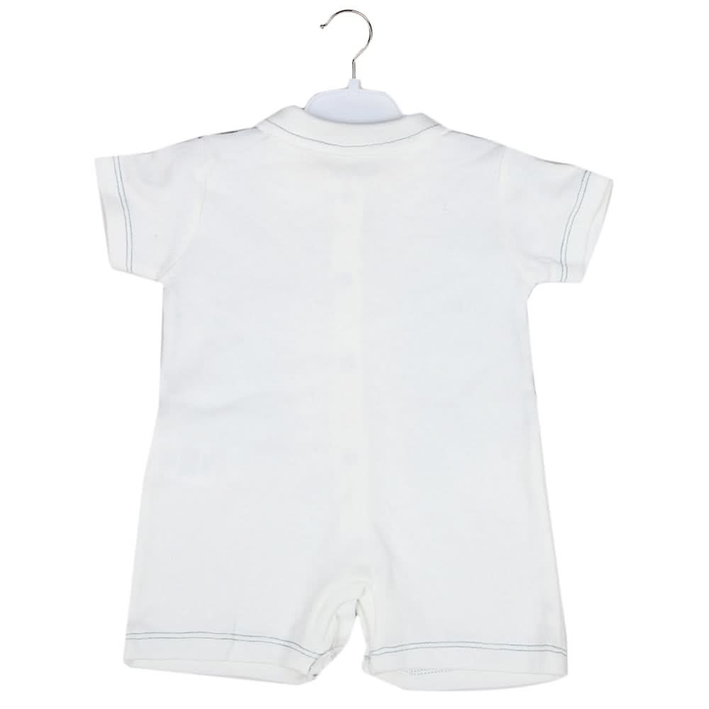 Newborn Boys Half Sleeves Romper - Green, Kids, Newborn Boys Rompers, Chase Value, Chase Value