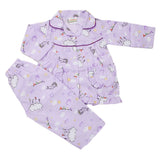 Girl's Full Sleeves Night Suit - Light Purple, Kids, Girls Sets And Suits, Chase Value, Chase Value