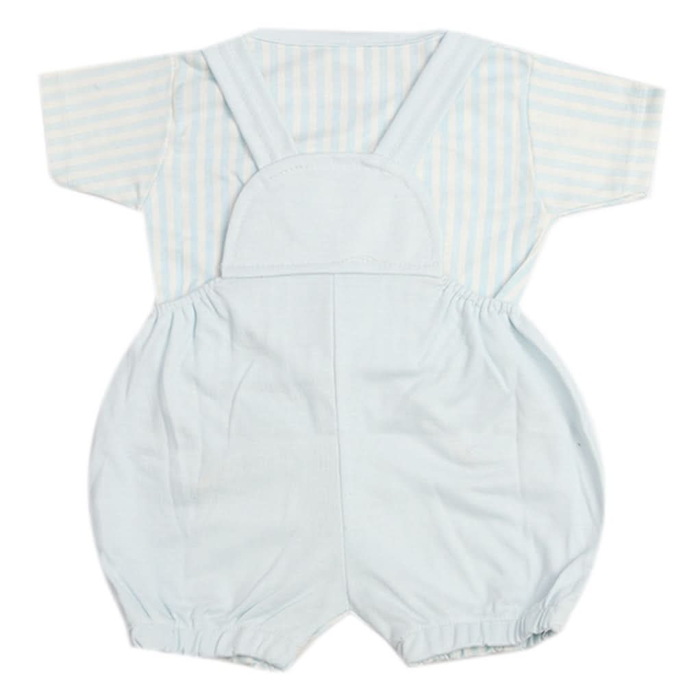 Newborn Girls Romper - Light Blue, Newborn Girls Rompers, Chase Value, Chase Value