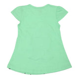 Girls Half Sleeves T-Shirt - Light Green, Kids, Girls T-Shirts, Chase Value, Chase Value