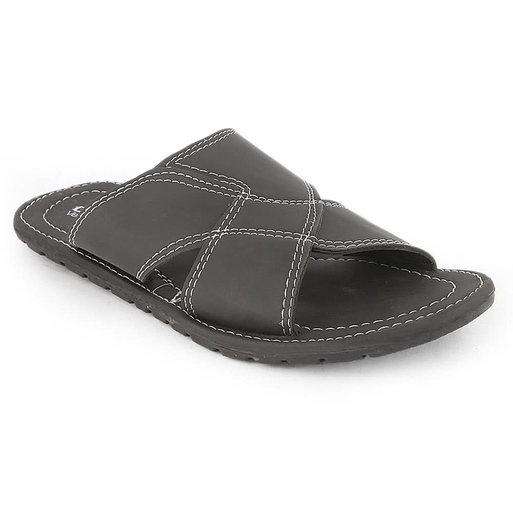 Men's Slippers (MS-732) - Black, Men, Slippers, Chase Value, Chase Value