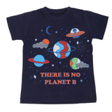 Boys Printed Half Sleeves T-Shirt 4723 - Navy Blue, Kids, Boys T-Shirts, Chase Value, Chase Value