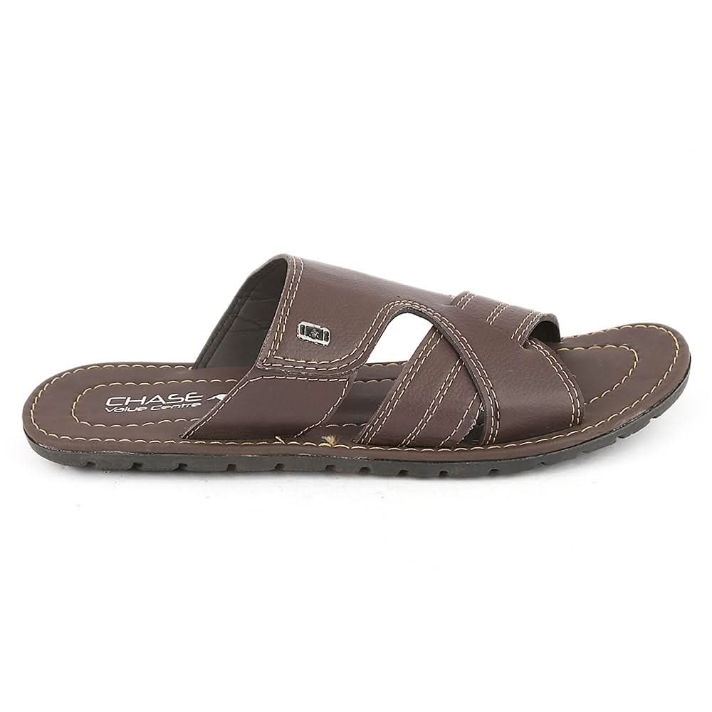 Men's Slippers (728) - Brown, Men, Slippers, Chase Value, Chase Value